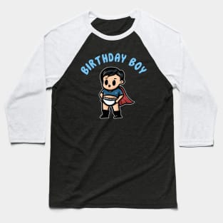 Birthday Boy | Superhero Boy is about to save the day Baseball T-Shirt